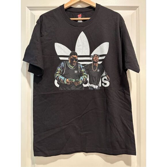 Notorious BIG and Tupac T-shirt size Large - Picture 1 of 2